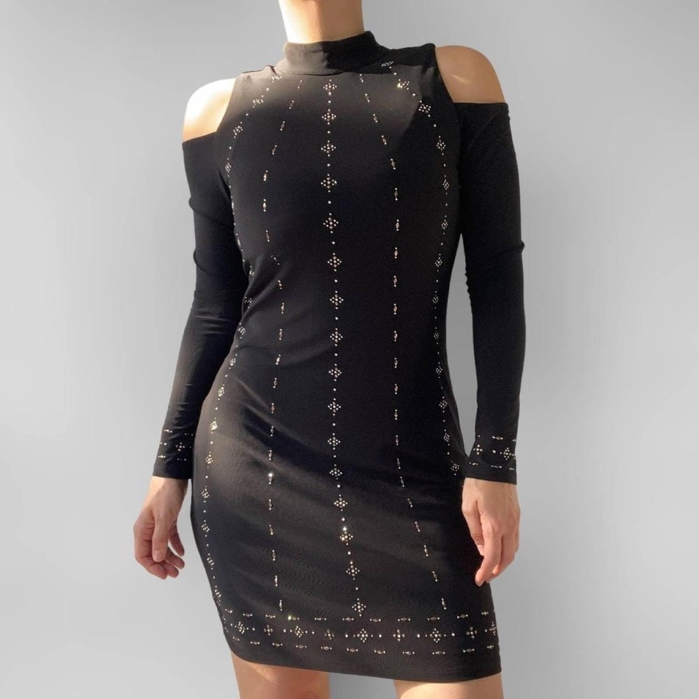 NWOT White House Black Market Black Dress Small